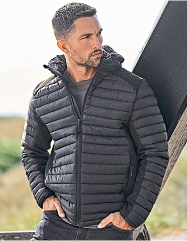 T-9610-Mens Hooded Outdoor Crossover Jacket